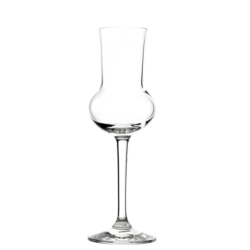 8 cl - Professional Calice Grappa in Vetro - Set 6 Pezzi