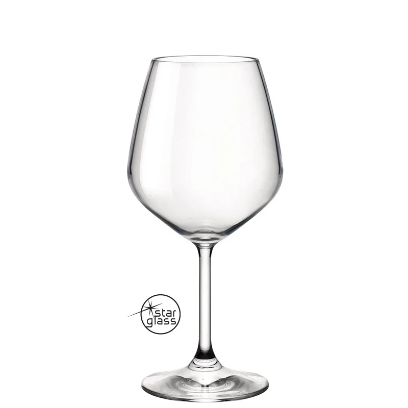 53 cl - Divino Calice Vino Rosso in Vetro - Set 6 Pezzi