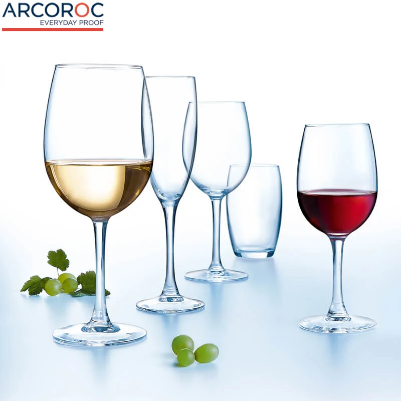 48 cl - Vina Calice Vino Bianco Cabernet in Vetro - Set 6 Pezzi