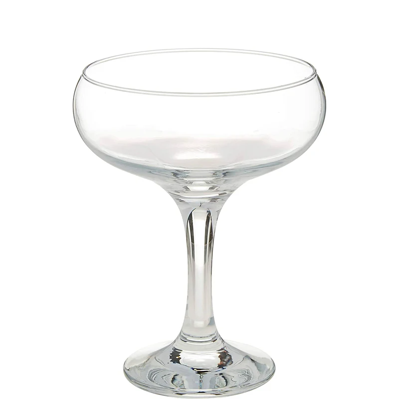 27 cl - Bistro Coppa Champagne in Vetro - Set 6 Pezzi