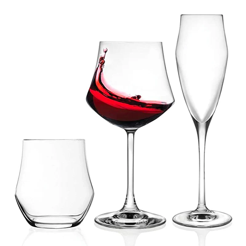 Ego Set Calici in Vetro - Set 18 Pezzi