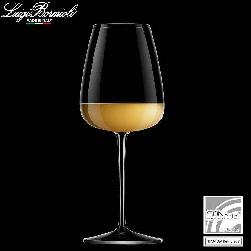 35 cl - I Meravigliosi Calice Vino Bianco Riesling in Vetro - Set 6 Pezzi