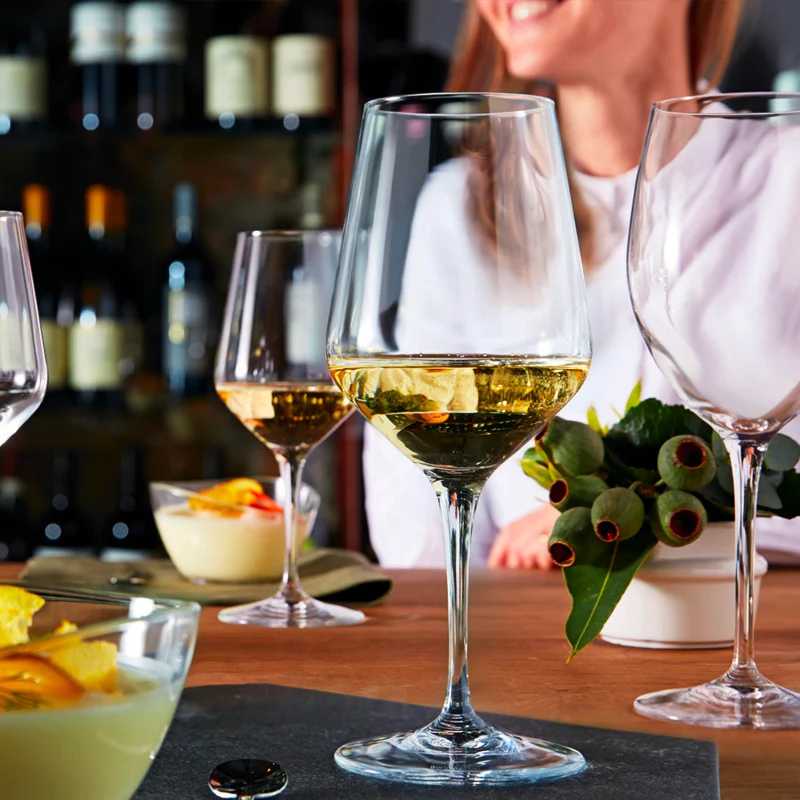 35 cl - Electra Calice Vino Bianco in Vetro - Set 6 Pezzi