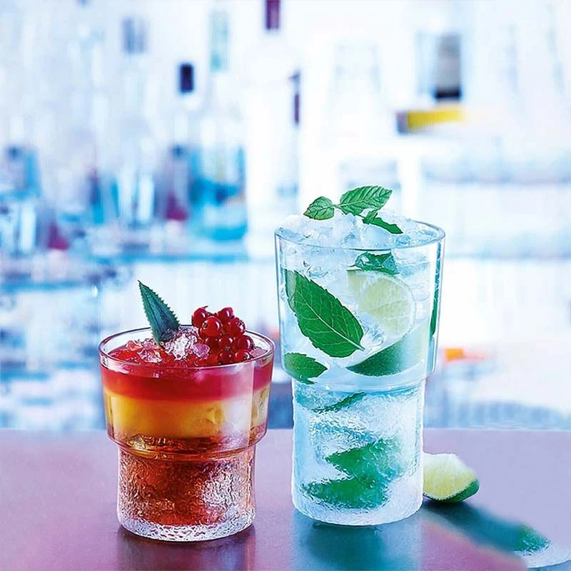 35 cl - Disco Lounge Bicchiere Bibita in Vetro - Set 6 Pezzi
