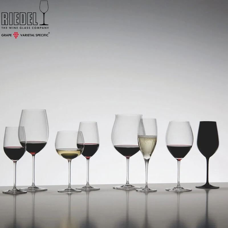38 cl - Sommeliers Calice Vino Bianco Riesling in Vetro - Set 2 Pezzi