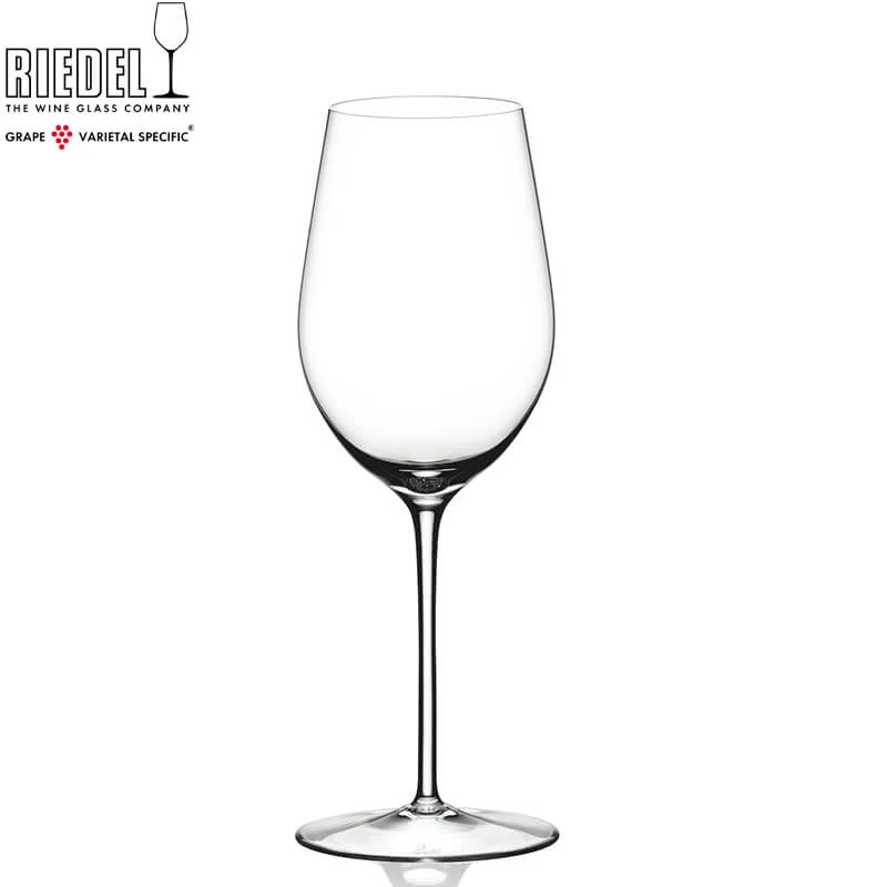38 cl - Sommeliers Calice Vino Bianco Riesling in Vetro - Set 2 Pezzi