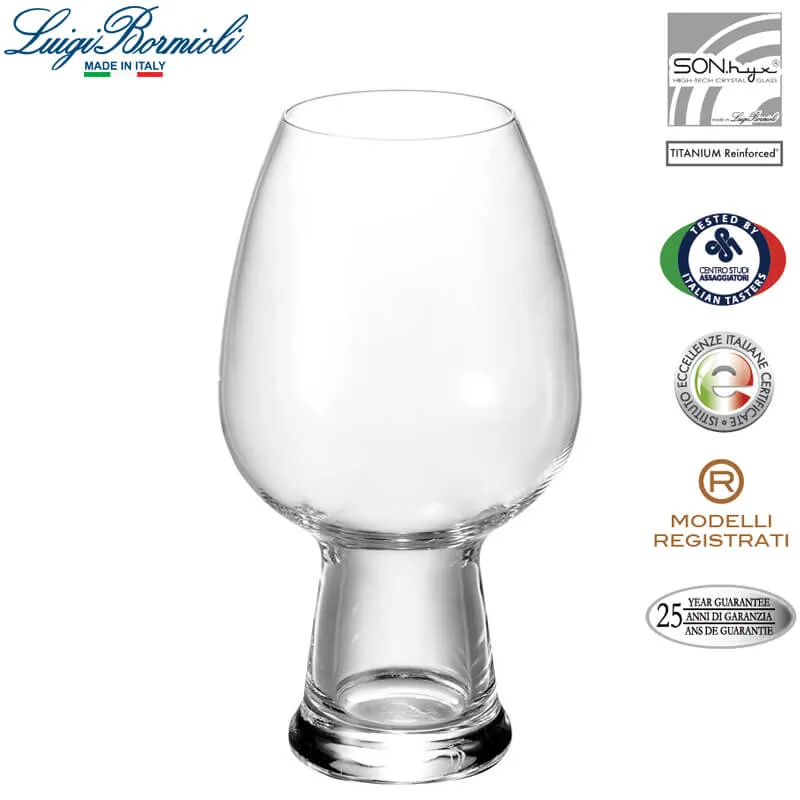 78 cl - Birrateque Wheat Weis Bicchiere Birra in Vetro - Set 6 Pezzi