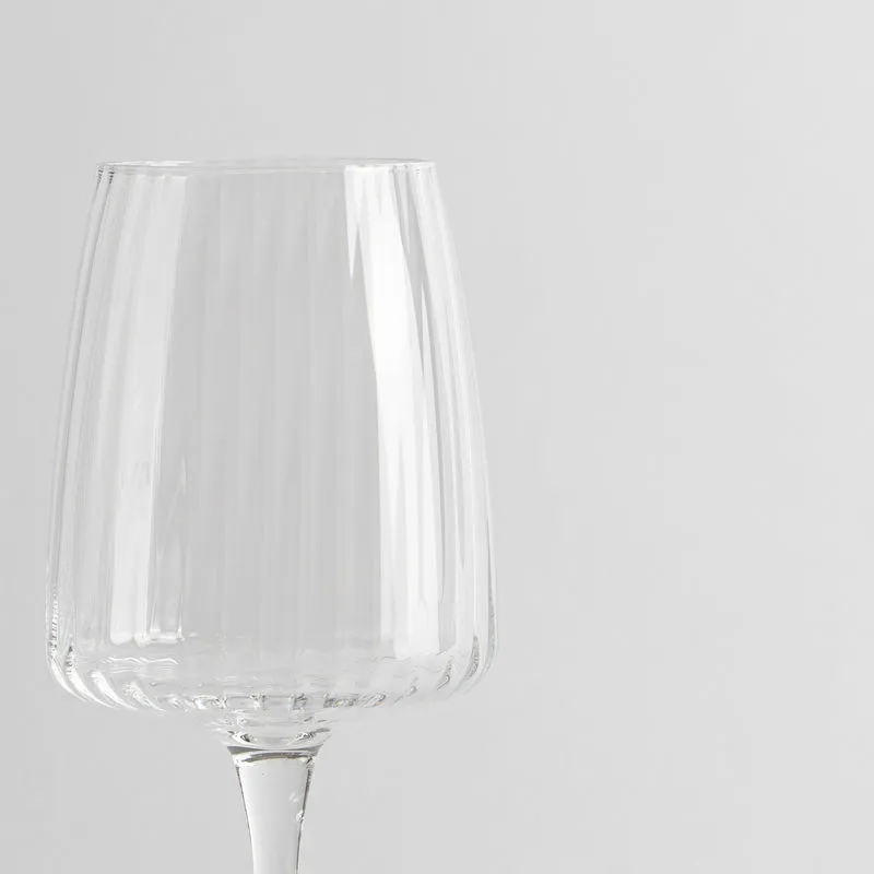 37.4 cl - Exclusiva Calice Vino Bianco in Vetro - Set 6 Pezzi