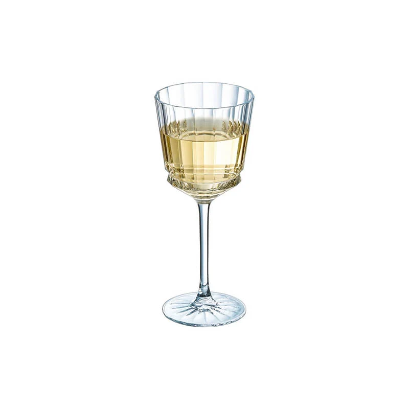 25 cl - Macassar Calice Vino Multiuso in Vetro - Set 6 Pezzi