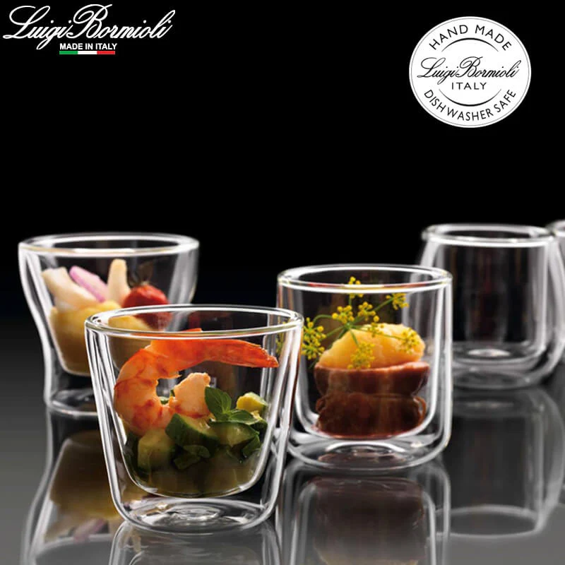 23 cl - Thermic Glass Chopin Bicchiere Cappuccino in Vetro Borosilicato - Set 2 Pezzi