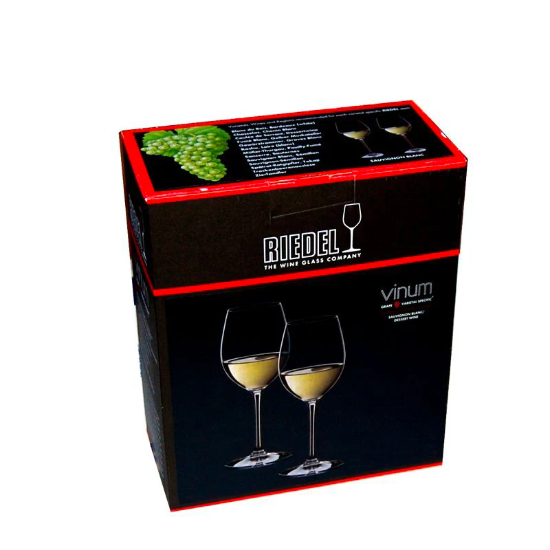 35 cl - Vinum Calice Vino Bianco Sauvignon Blanc in Vetro - Set 2 Pezzi