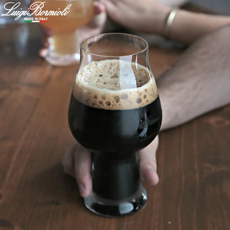 60 cl - Birrateque Stout Bicchiere Birra in Vetro - Set 6 Pezzi