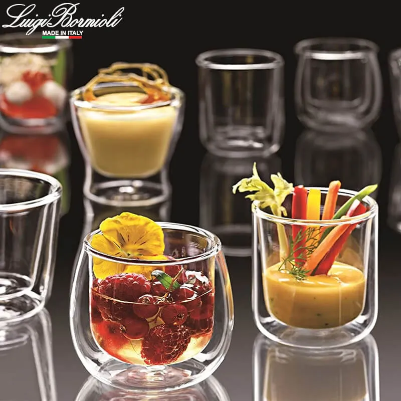 11 cl - Thermic Glass Chopin Bicchierino Caffé in Vetro Borosilicato - Set 2 Pezzi