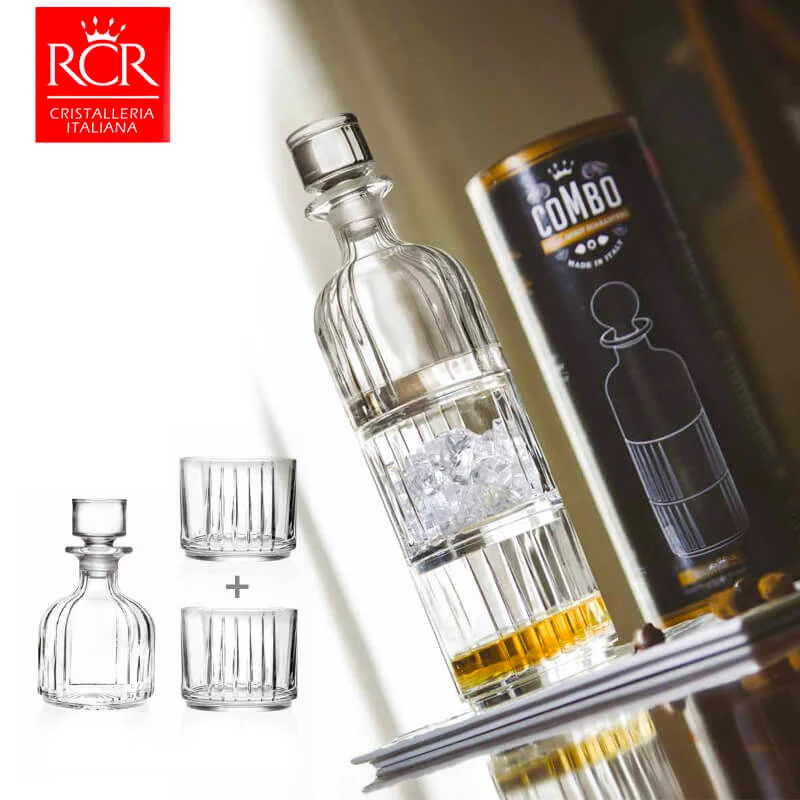 Combo Set Whisky in Vetro - Set 3 Pezzi