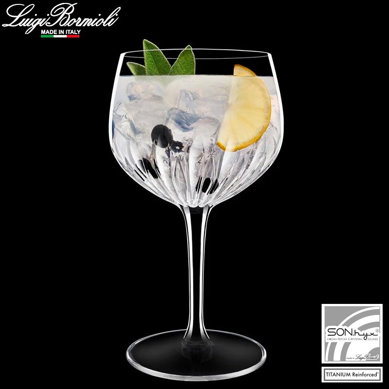 80 cl - Mixology Calice Gin Tonic in Vetro - Set 6 Pezzi