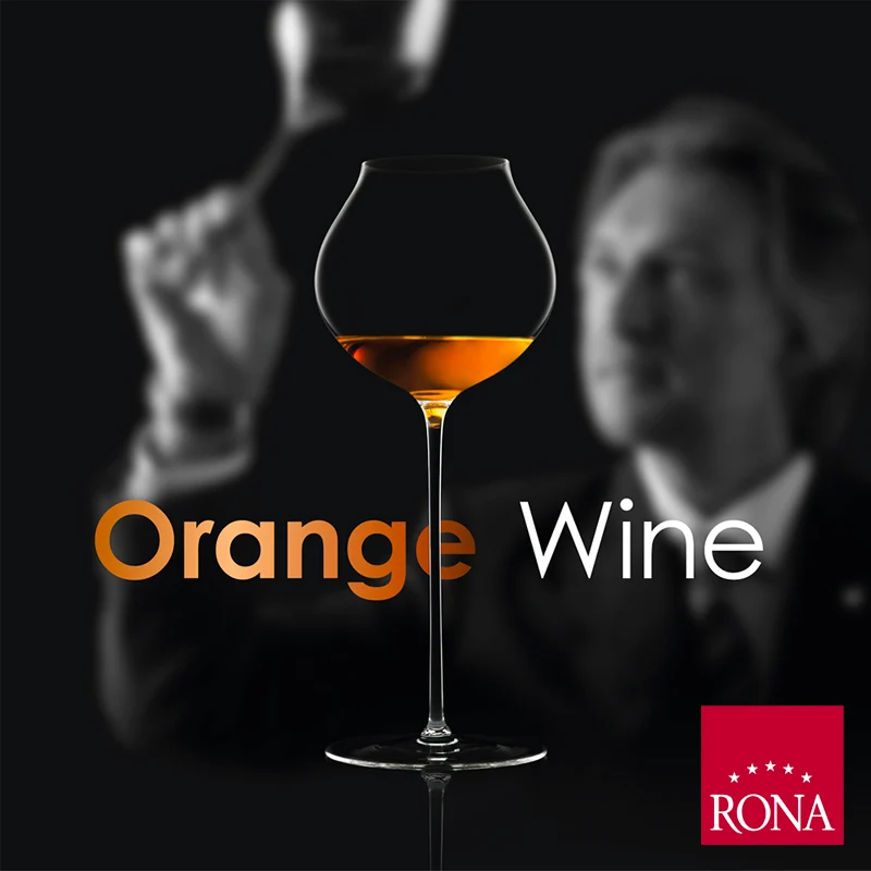 46 cl - Umana Calice Degustazione Orange Wine in Vetro - Set 6 Pezzi