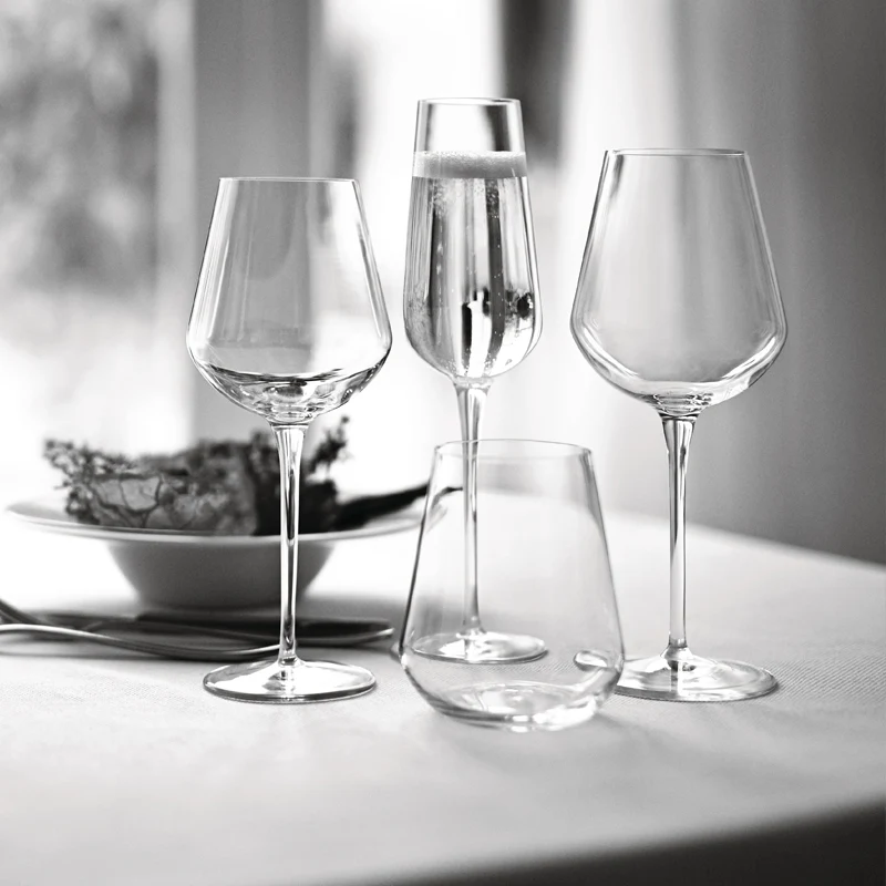 28.5 cl - InAlto Uno Calice Flute in Vetro - Set 6 Pezzi