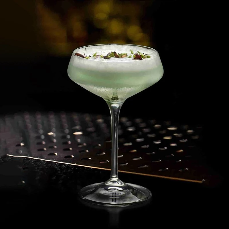 34 cl - Aria Coppa Champagne in Vetro - Set 6 Pezzi