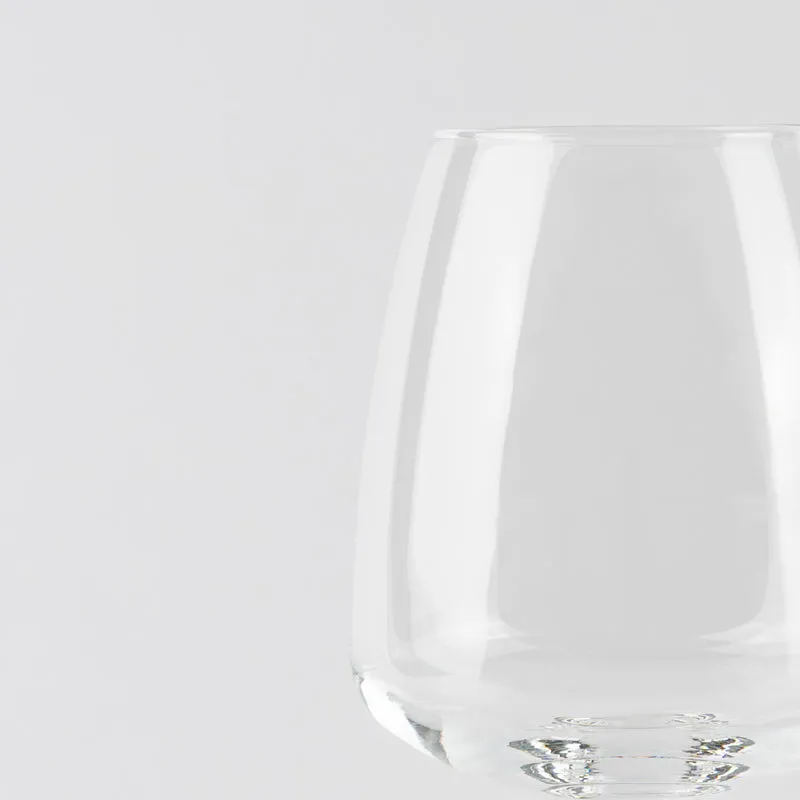 35 cl - Aurum Calice Vino Bianco in Vetro - Set 6 Pezzi