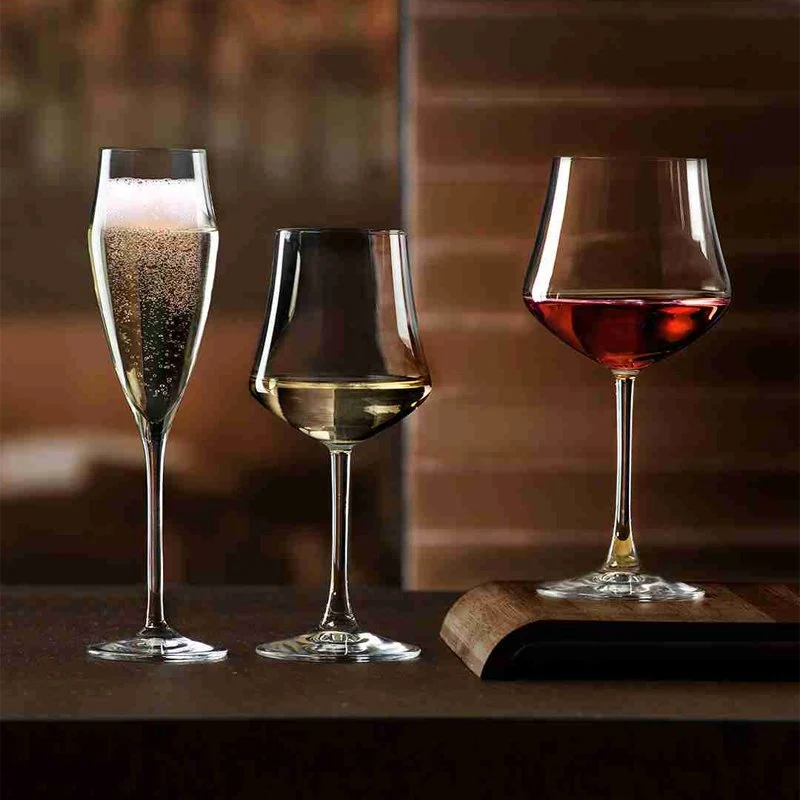 18 cl - Ego Calice Flute in Vetro - Set 6 Pezzi