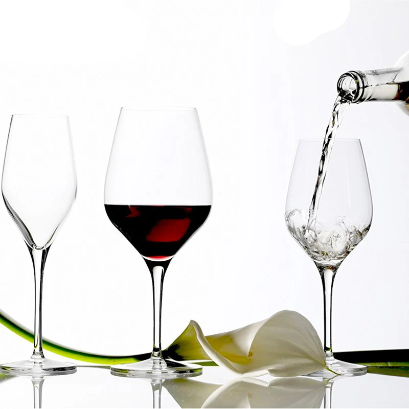 65 cl - Exquisit Calice Vino Rosso Burgundy in Vetro - Set 6 Pezzi