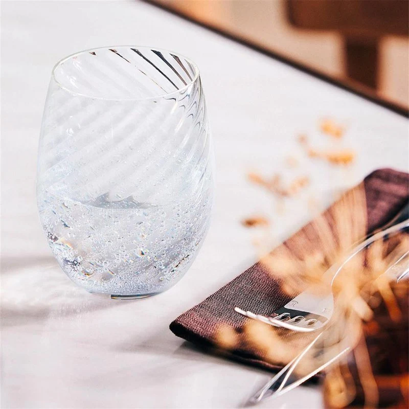 36 cl - Myriad Bicchiere Acqua in Vetro - Set 6 Pezzi