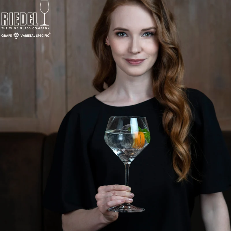 67 cl - Gin Calice Gin Tonic in Vetro - Set 4 Pezzi