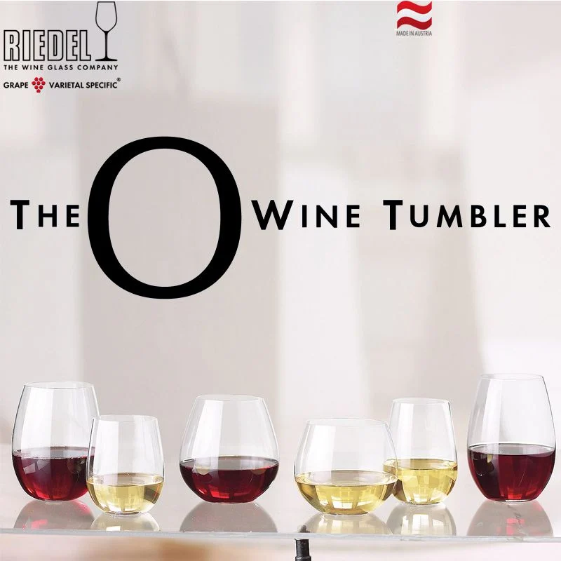 58 cl - O Wine Bicchiere Vino Bianco Chardonnay in Vetro - Set 2 Pezzi