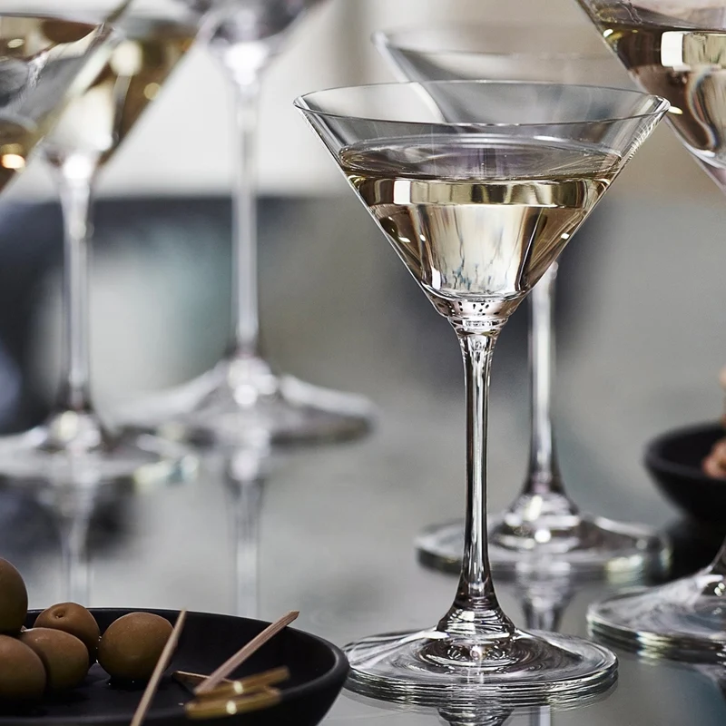 13 cl - Vinum Bicchiere Martini in Vetro - Set 2 Pezzi