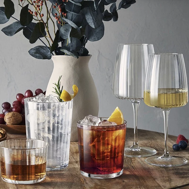 50 cl - Exclusiva Bicchiere Gin Fizz in Vetro - Set 12 Pezzi