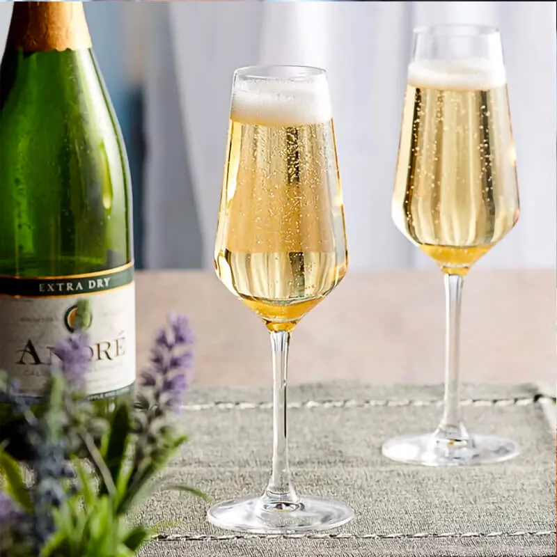 23 cl - Juliette Calice Flute in Vetro - Set 6 Pezzi