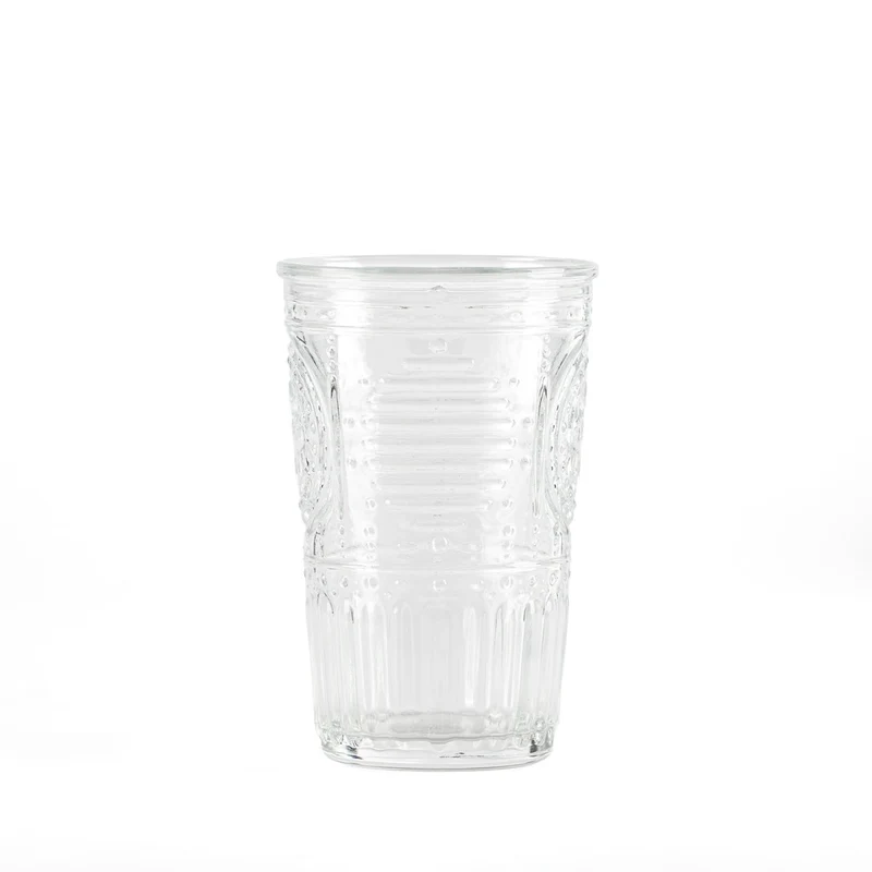 34 cl - Romantic Bicchiere Acqua in Vetro - Set 6 Pezzi