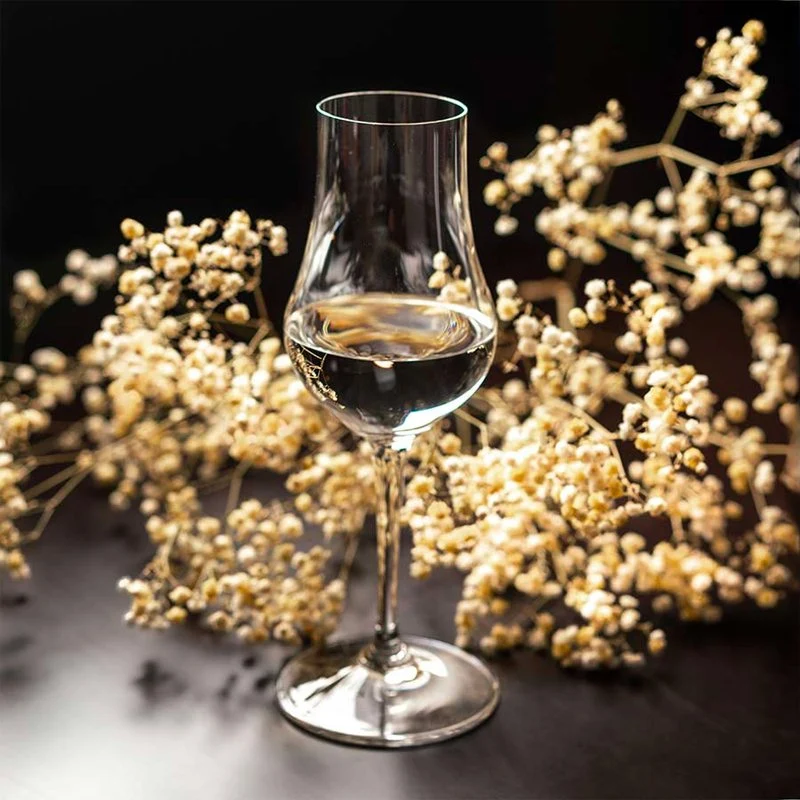 20 cl - Aquavit Calice Grappa in Vetro - Set 4 Pezzi