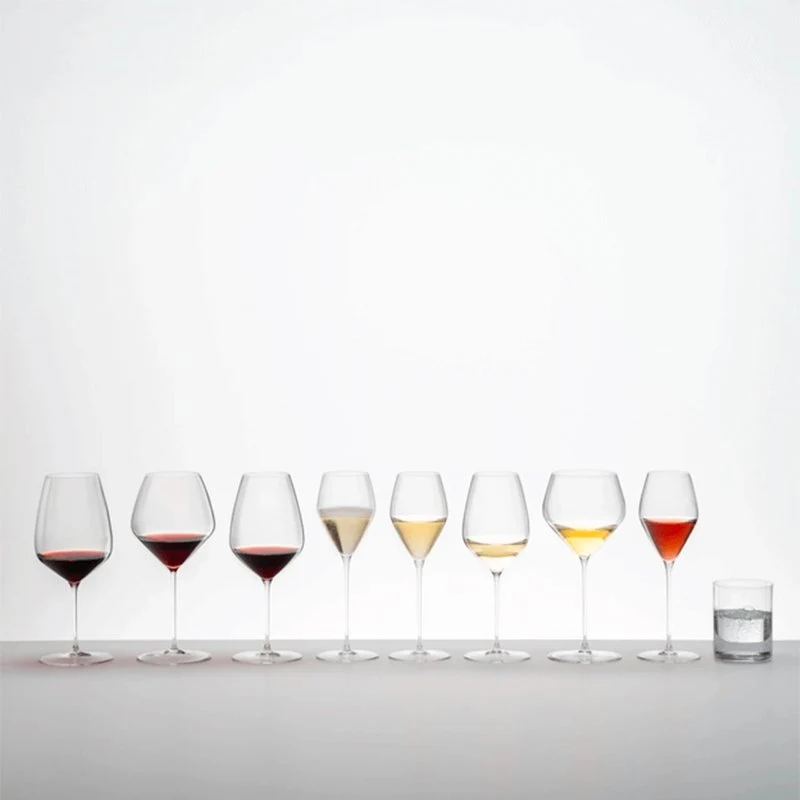 57 cl - Veloce Calice Vino Bianco Riesling in Vetro - Set 6 Pezzi