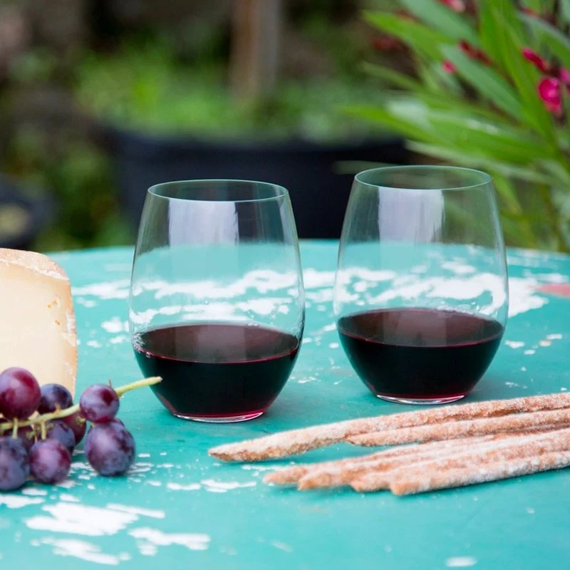 60 cl - O Wine Bicchiere Vino Rosso Cabernet Merlot in Vetro - Set 6 Pezzi