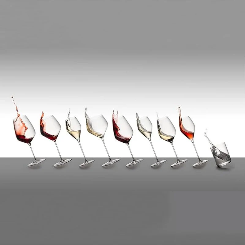 32.7 cl - Veloce Calice Flute in Vetro - Set 6 Pezzi