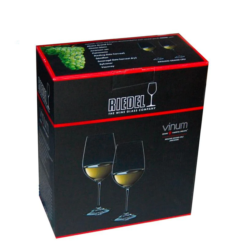 40 cl - Vinum Calice Vino Rosso in Vetro - Set 2 Pezzi