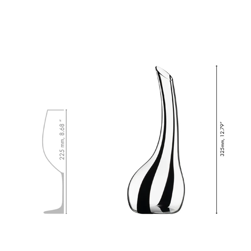 120 cl - Cornetto Decanter in Vetro