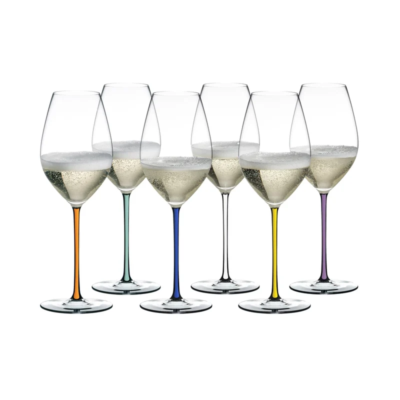 44.4 cl - Fatto A Mano Calice Degustazione in Vetro - Set 6 Pezzi