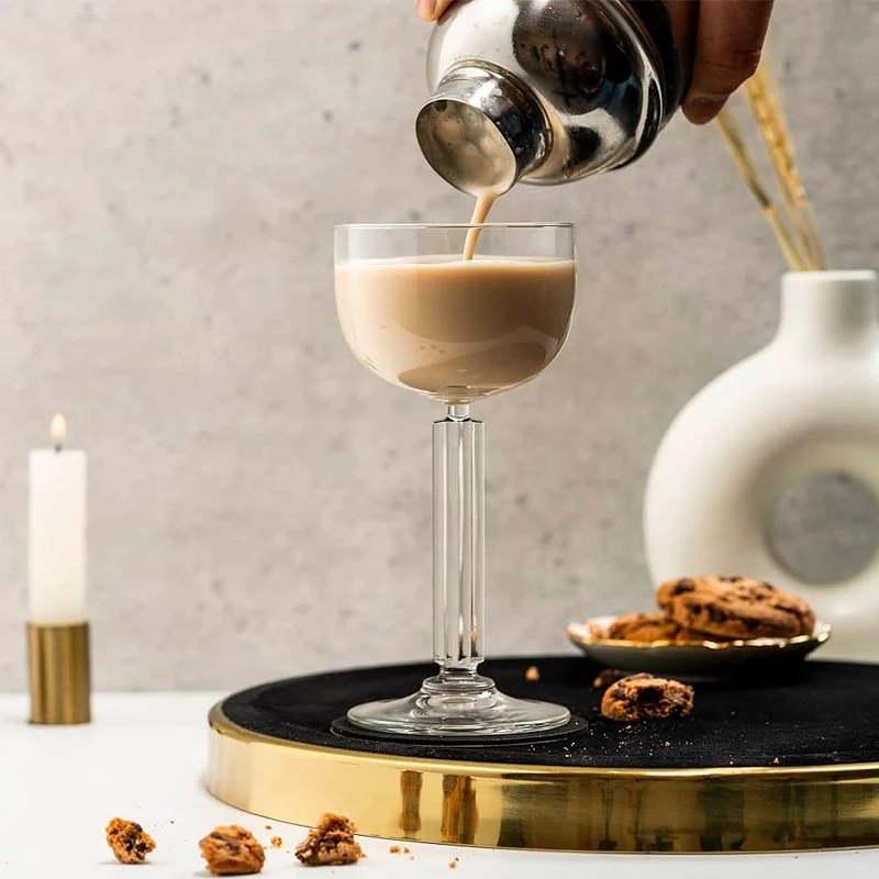 21 cl - Modern America Calice Cocktail in Vetro - Set 6 Pezzi