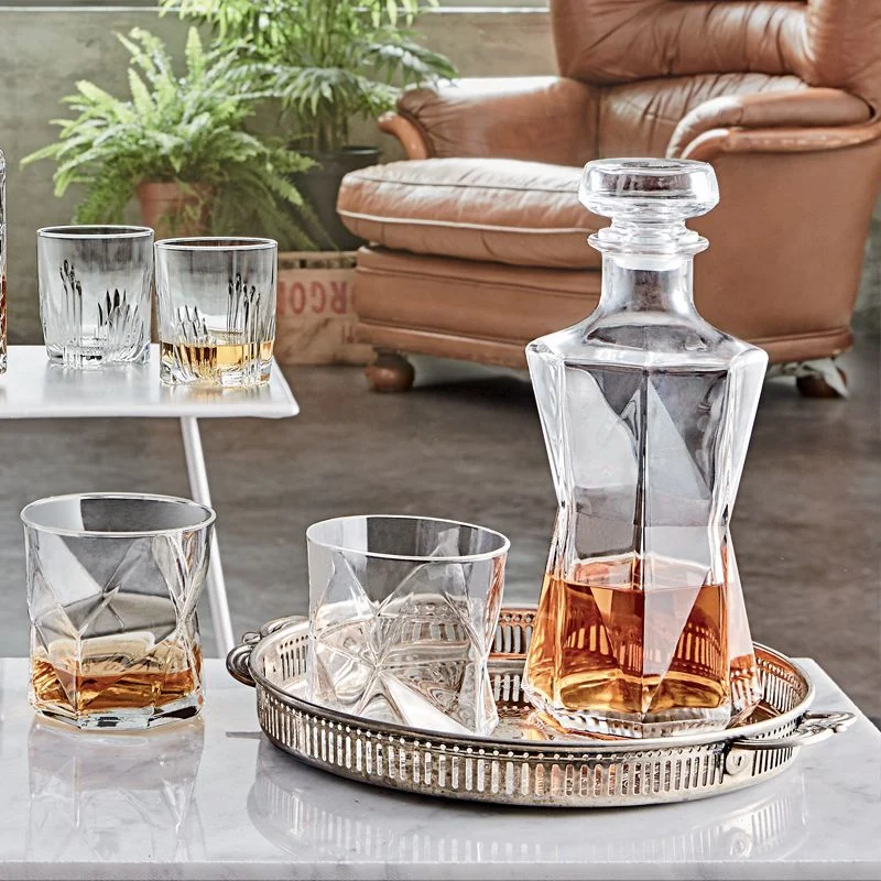 33 cl - Cassiopea Bicchiere Acqua in Vetro - Set 6 Pezzi
