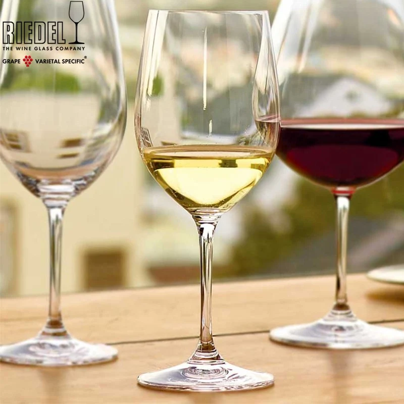 37 cl - Veritas Calice Vino Bianco in Vetro Soffiato - Set 2 Pezzi