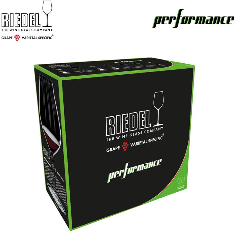 83 cl - Performance Calice Vino Rosso in Vetro - Set 2 Pezzi