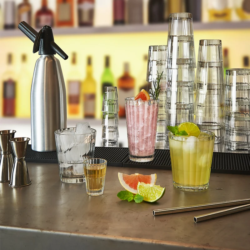 3.8 cl - Oxford Bicchiere Liquore in Vetro Temperato - Set 6 Pezzi