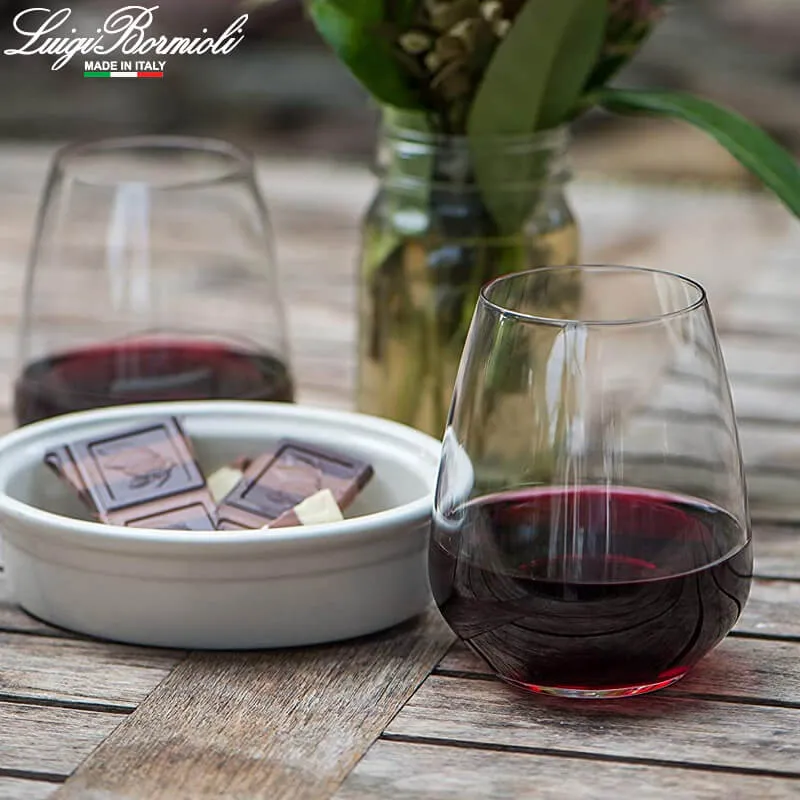 67 cl - Regency Bicchiere Vino Rosso Cabernet Merlot in Vetro - Set 4 Pezzi