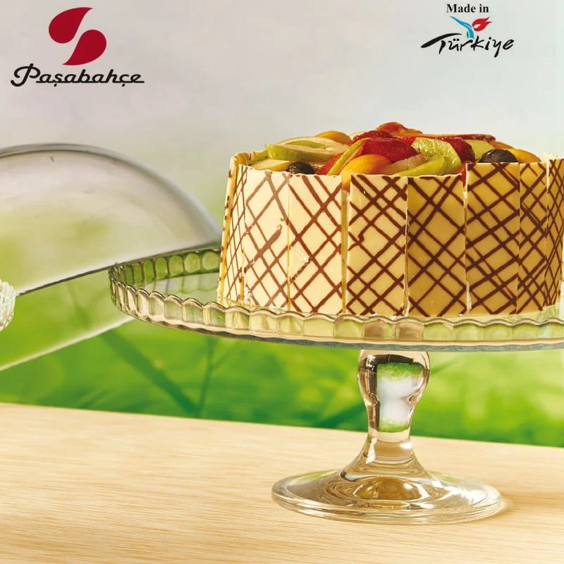 32 cm - Patisserie Alzata Torta Con Cupola in Vetro