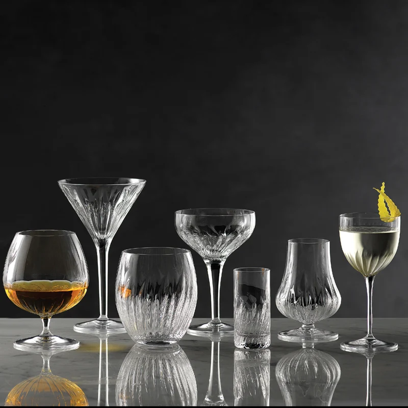 50 cl - Mixology Bicchiere Cocktail in Vetro - Set 6 Pezzi