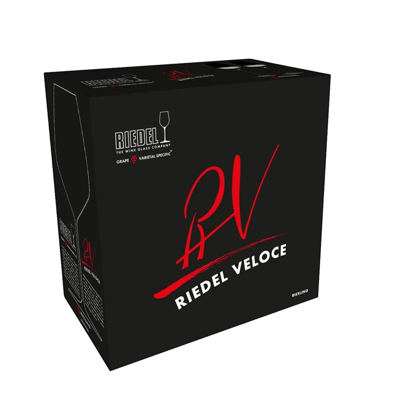 57 cl - Veloce Calice Degustazione Riesling in Vetro - Set 2 Pezzi