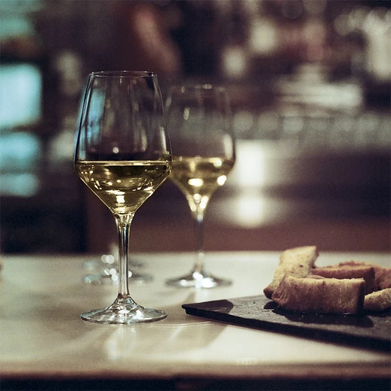 39 cl - Bora Calice Vino Bianco in Vetro Soffiato - Set 6 Pezzi