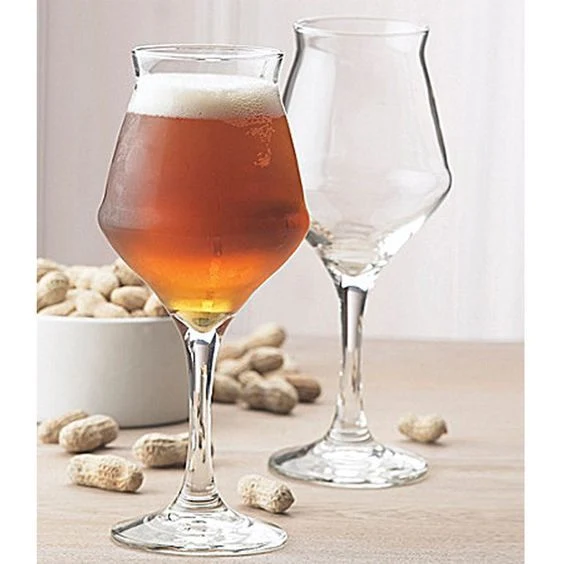 40 cl - Bier Sommelier Calice Birra in Vetro - Set 6 Pezzi